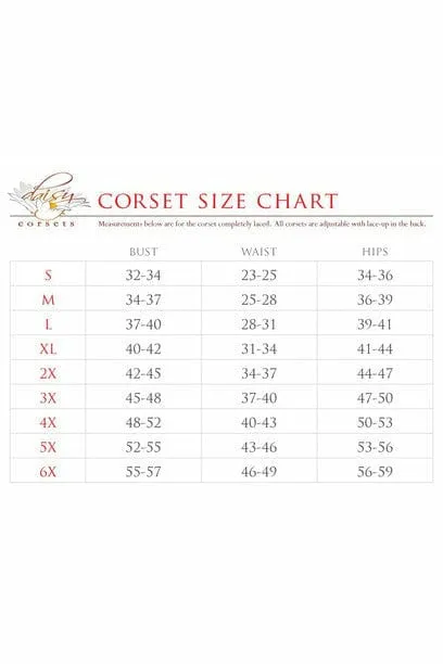 Deluxe Lavender Hologram Steel Boned Over Bust Corset