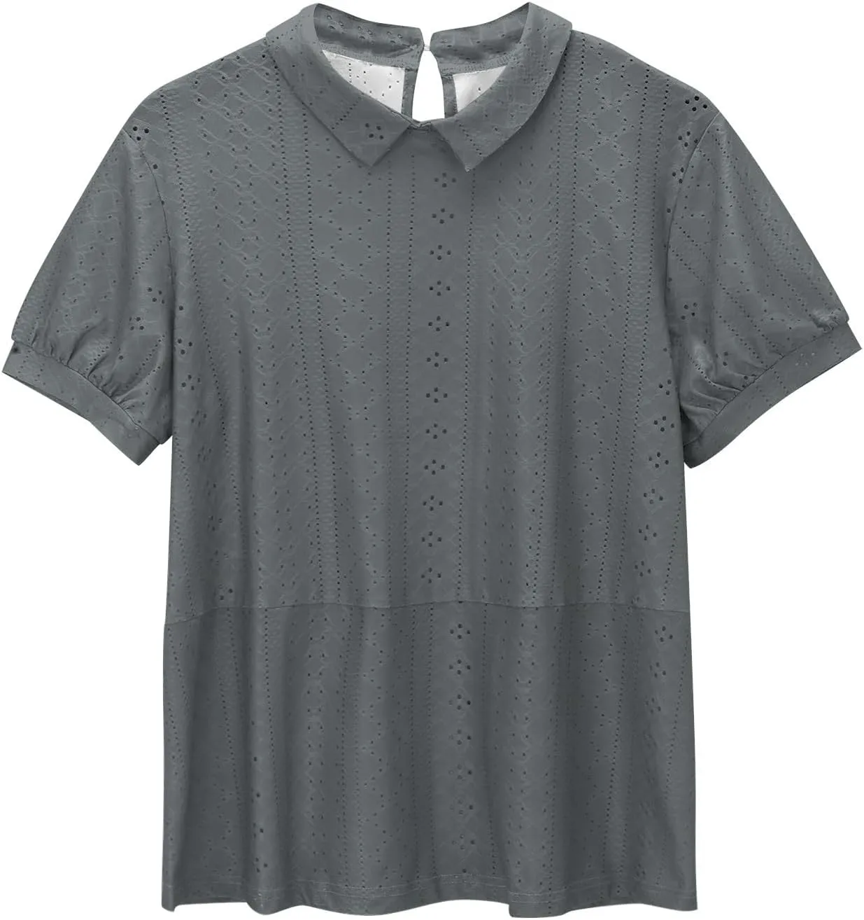 LCMTWX Casual V Neck Button Down Shirts for Women Linen Loose Large Size Thin Lapel Shirt Short Sleeved Blouse Women'S