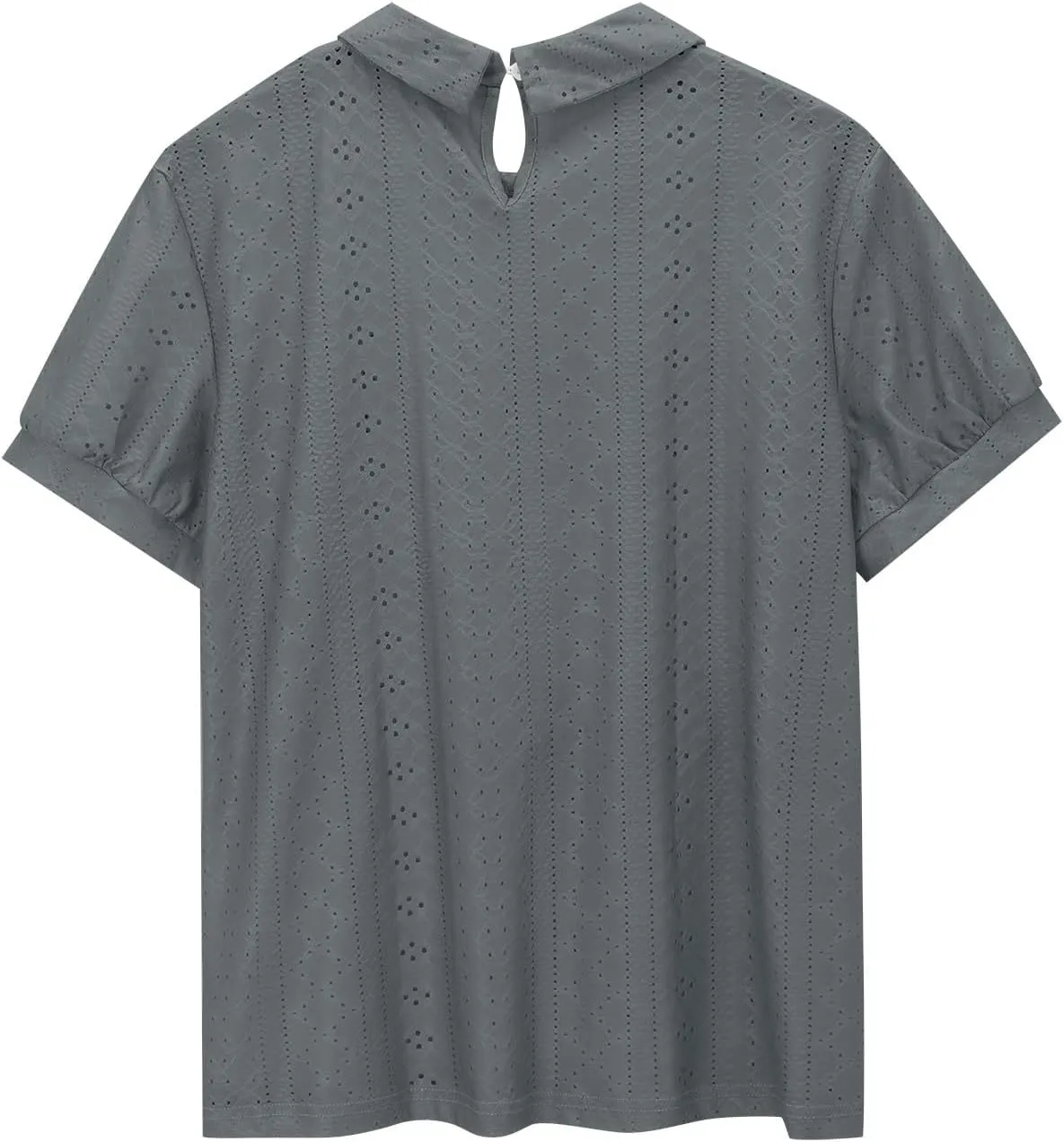 LCMTWX Casual V Neck Button Down Shirts for Women Linen Loose Large Size Thin Lapel Shirt Short Sleeved Blouse Women'S