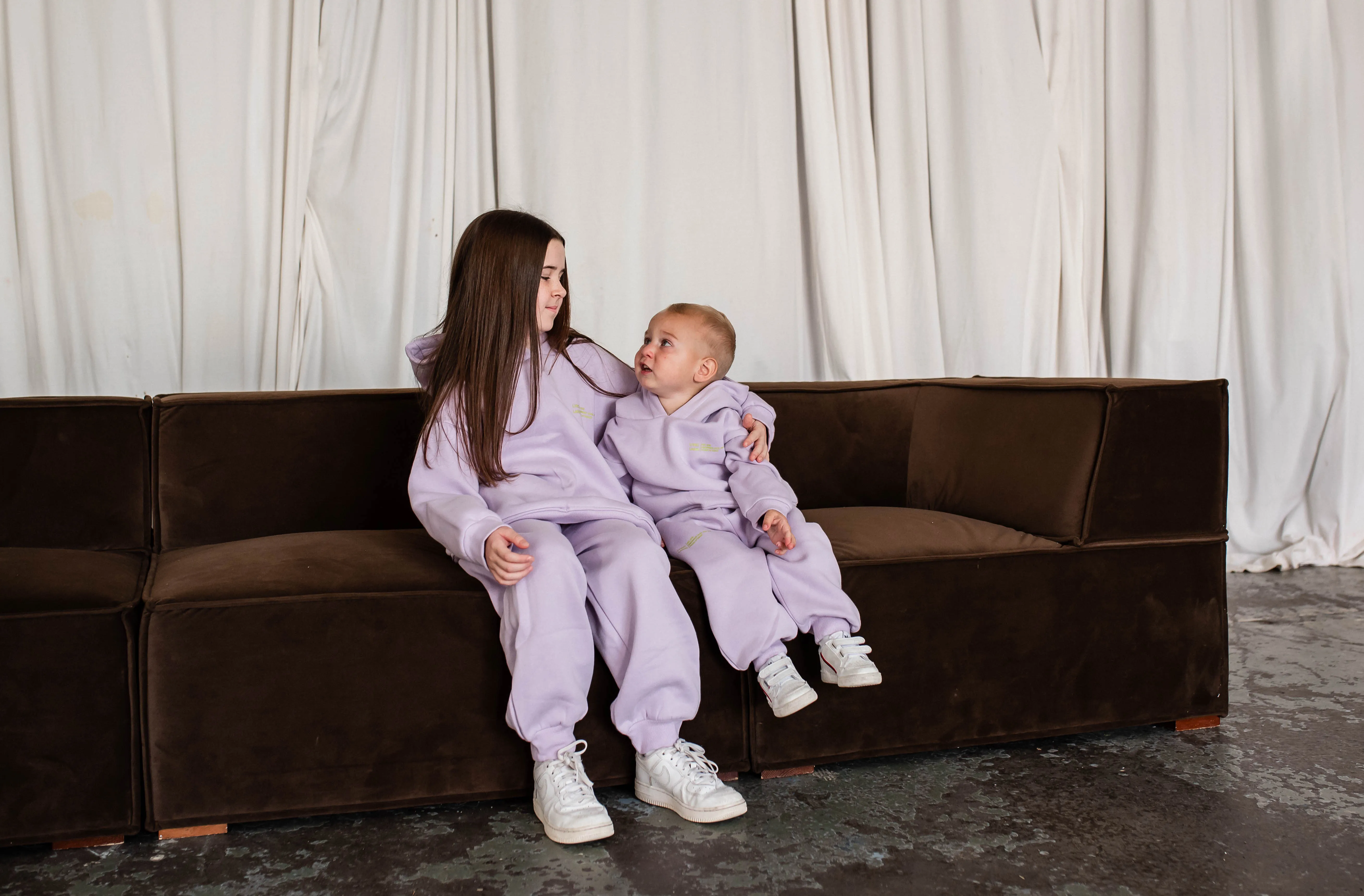 LL Light Purple Tracksuit Set - Kids