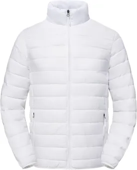 Men's Puffer Jacket Lightweight Warm Winter Coat with Zipper Pockets Insulated Ski Snow Down Jackets