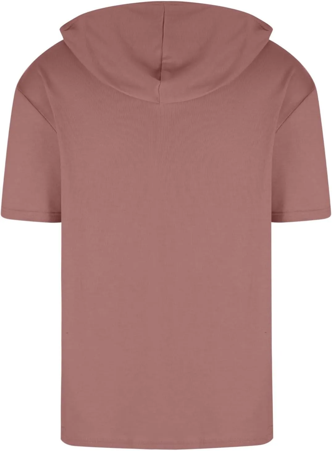 Men's Short Sleeve Hoodie Cotton Lightweight Pullover Summer Casual Hooded Sweatshirts Casual Stylish Workout T Shirt